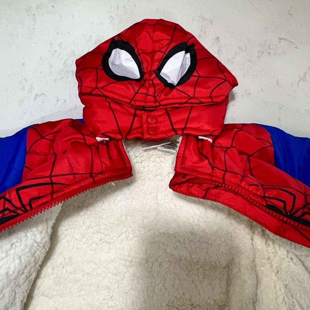 Marvel Superhero Costume Jacket - Red and Blue - Picture 7 of 9